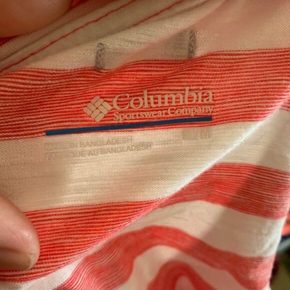 Columbia Sportswear Cotton/Rayon Striped Tee - Picture 3 of 7